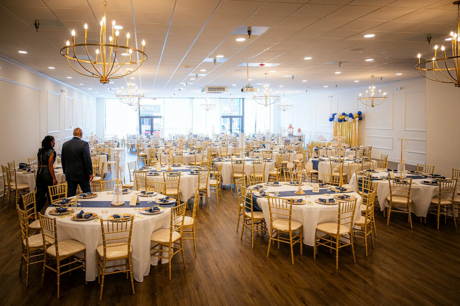 Reception rounds fully set